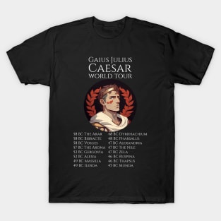 Julius Caesar World Tour - Ancient Rome - Anime Manga T-Shirt